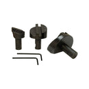 3 PC Fly Cutter Set 3-4'' Shank Metal for Bridgeport Milling Hardened Cutting