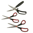 3 Pc Stainless Steel Multi-Purpose Utility Scissors Set