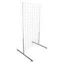 3 Pc WHITE Gridwall panels 2' x 4' T-Leg Stands Display Hanging Fixture
