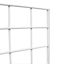 3 Pc WHITE Gridwall panels 2' x 4' T-Leg Stands Display Hanging Fixture
