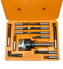 3" Boring head Set W- 1'' Shank Carbide Tipped 12 Pc Set