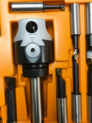 3" Boring head Set W- 1'' Shank Carbide Tipped 12 Pc Set