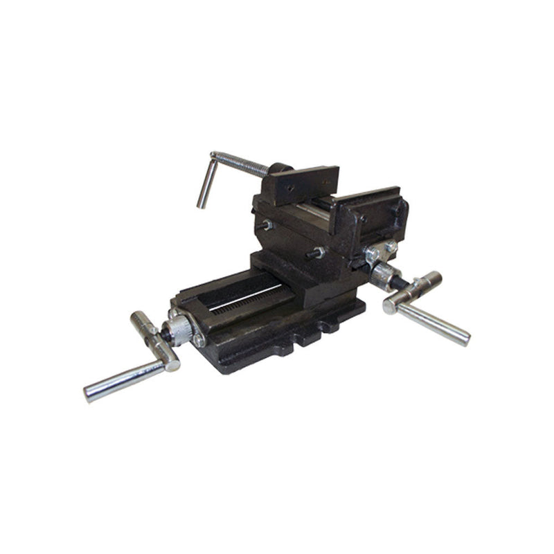 3" Cross Slide Vise Drill Press Heavy Duty Metal Milling 2 Way Clamp Vise Holder