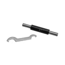 Blue case containing 3-4 inch outside micrometer .0001" accuracy and accessories.