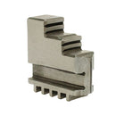 3'' 3 Jaw Lathe Chuck Self centering Hardened Plain Back Inside Outside Jaws