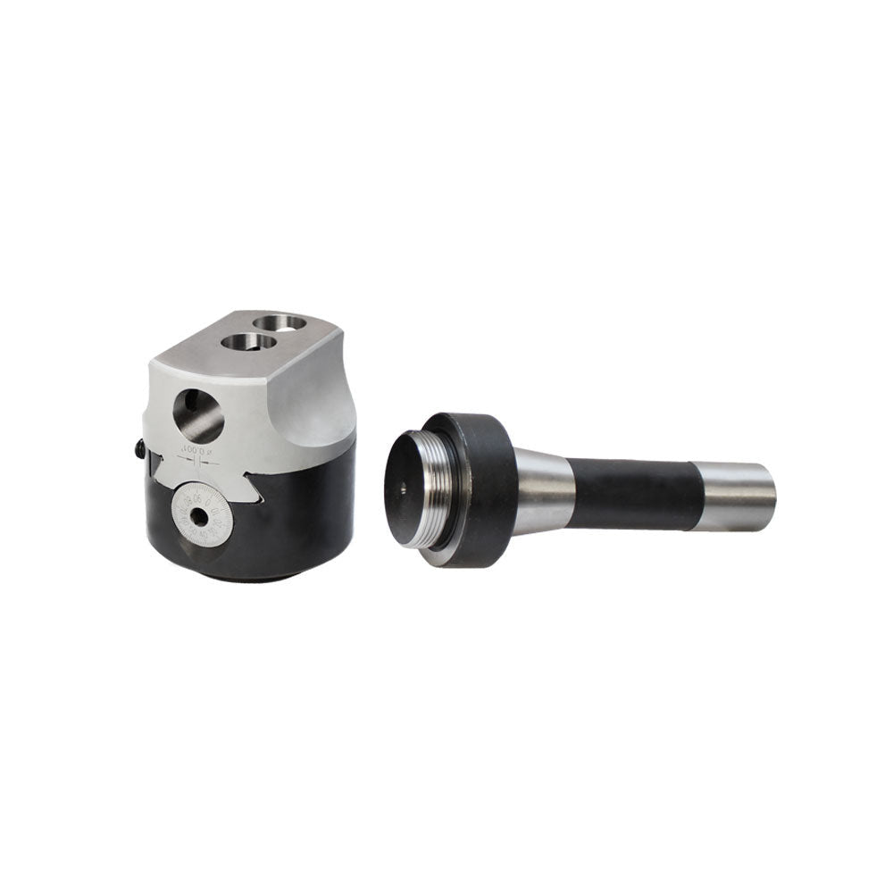 3'' Boring Head R8 Shank 12 Carbide Shank C6 Tip