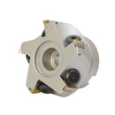 3'' x 1'' 90 Degree Square Indexable Face Mill Cutter Carbide Shims Use TPG Inserts CNC