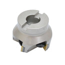 3'' x 1'' 90 Degree Square Indexable Face Mill Cutter Carbide Shims Use TPG Inserts CNC