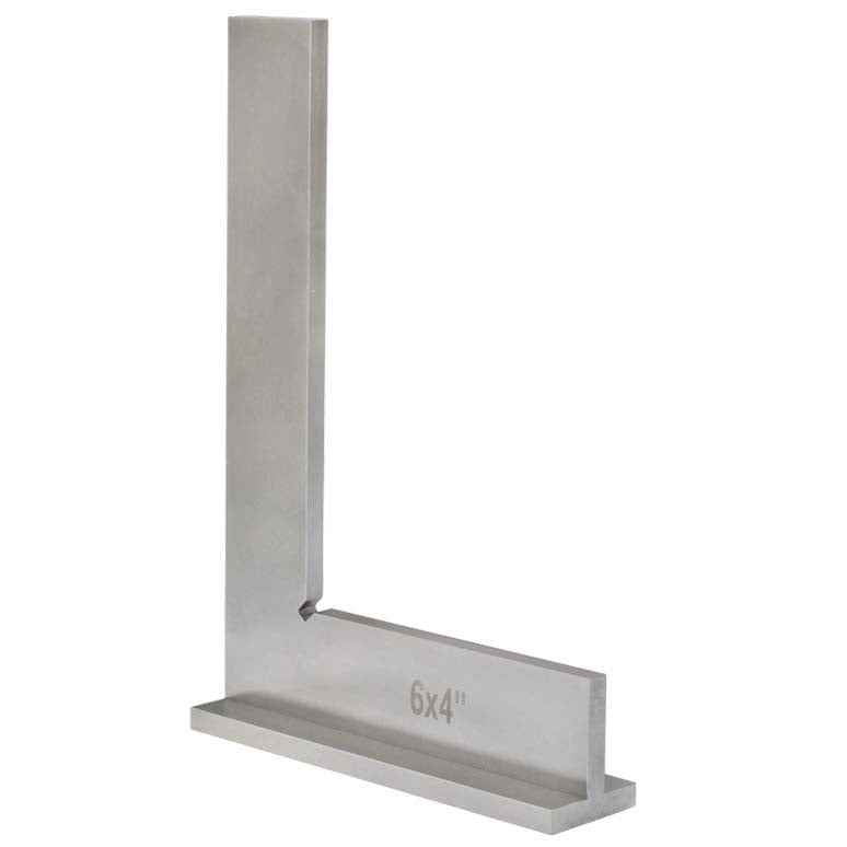 3'' x 2" Machinists Work Shop Squares Wide Base Steel Bevel Edge