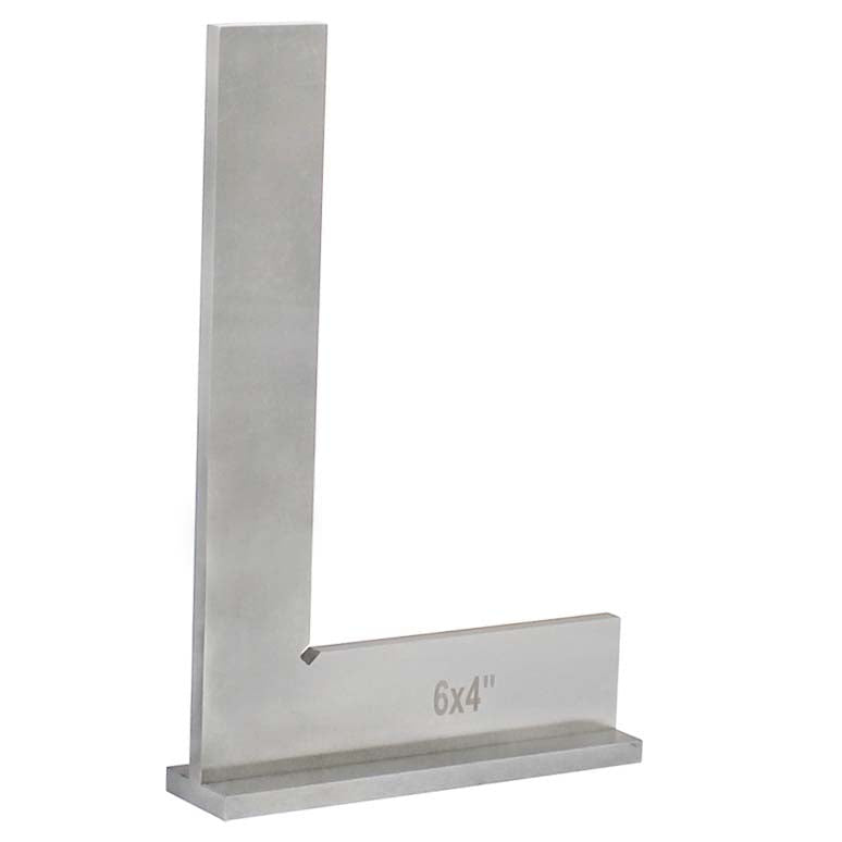 3'' x 2" Machinists Work Shop Squares Wide Base Steel Bevel Edge