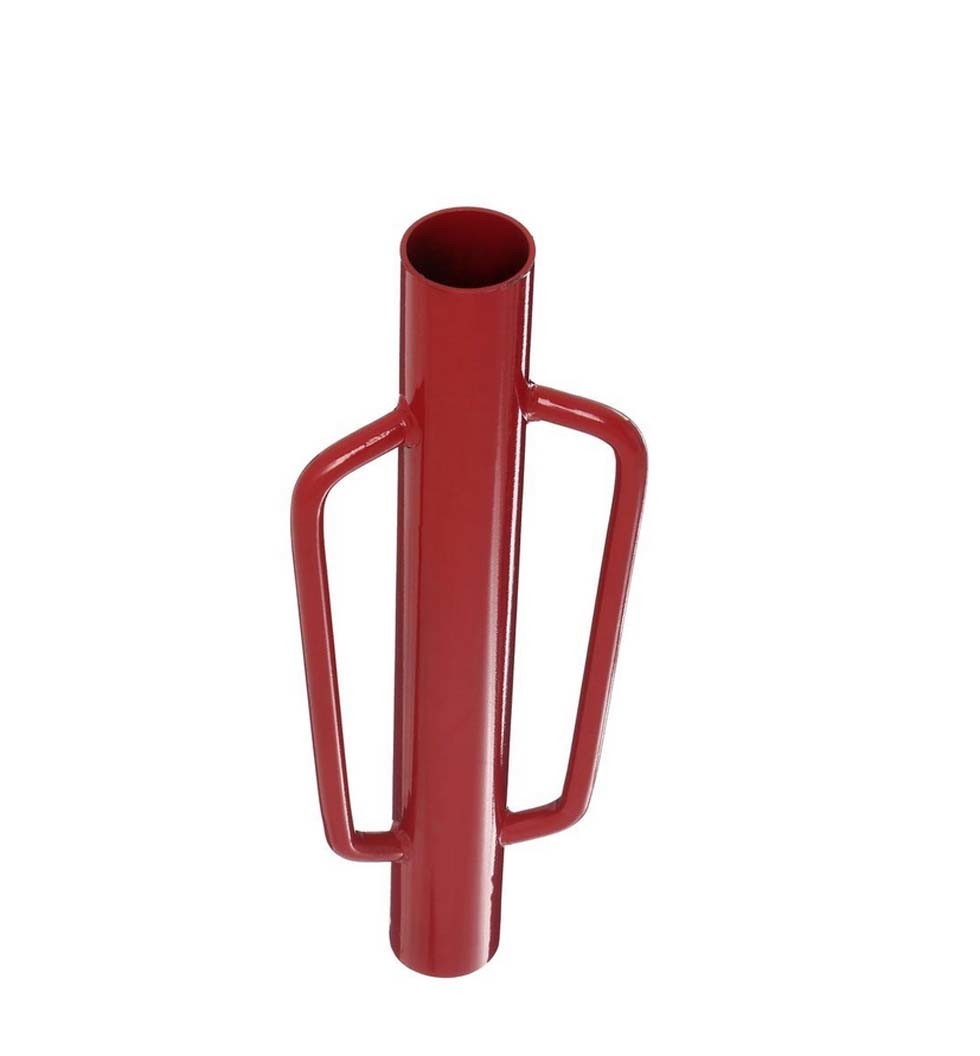 3.5 x 24 inch steel fence post driver tool with dual handles and durable steel construction.