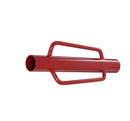 Steel fence post driver with two grip handles for easy manual post installation