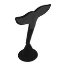 3-3/4''W x 5''H Black Velvet Whale Tail Earring Display Stand Jewelry Displaying