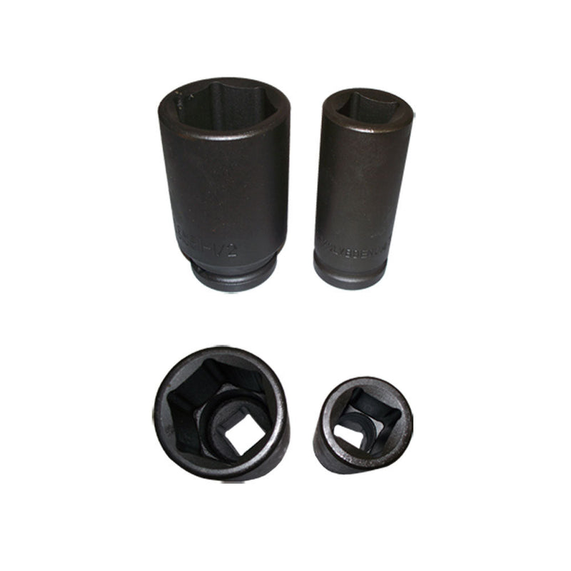 3/4" DR 8 PC Deep Impact Socket Truck Wheel Metric 26 - 38mm