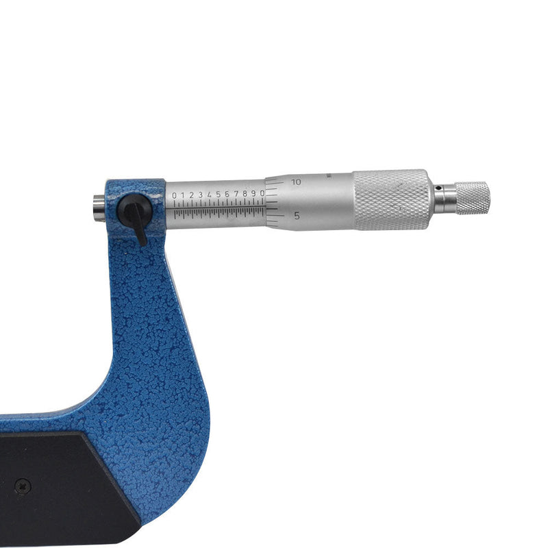 3-4" Screw Thread Micrometer Kit 60 Degree 4 Anvils 0.001'' Graduation Ratchet stop