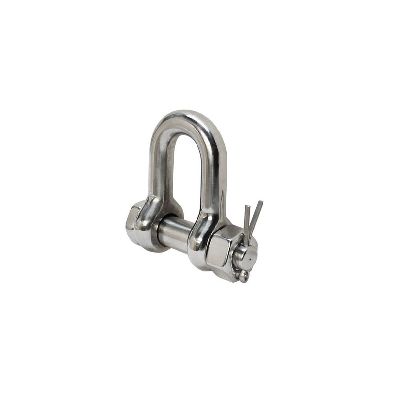 3/4" Marine Stainless Steel 316 Chain Shackle Bolt Pin D Ring Rigging Boating