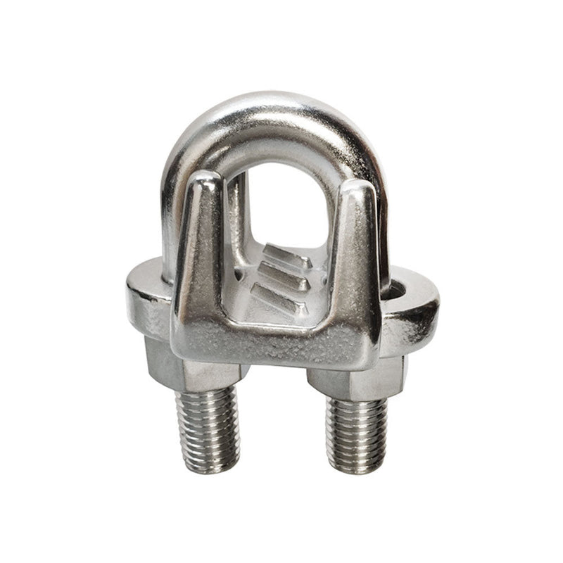 3/4" Marine Stainless Steel 316 Heavy Duty Wire Rope Clips Commerical Cable Clamp Rig Boat