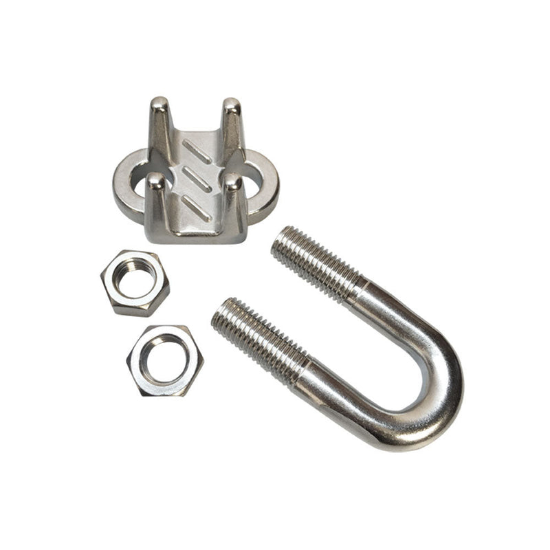 3/4" Marine Stainless Steel 316 Heavy Duty Wire Rope Clips Commerical Cable Clamp Rig Boat