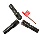 3/4'' Shank 45 90 Degree Little Hogger End Mill Set 1'' Head 2 Flutes SNMA RNMA