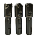 3/4'' Shank 45 90 Degree Little Hogger End Mill Set 1'' Head 2 Flutes SNMA RNMA