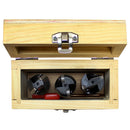 3/4'' Shank 45 90 Degree Little Hogger End Mill Set 1'' Head 2 Flutes SNMA RNMA