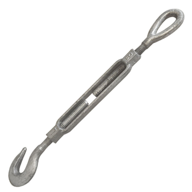 3/4'' x 9'' Turnbuckle HOOK EYE Pulley Galvanized Drop Forge 3/4'' x 9'' Turnbuckle