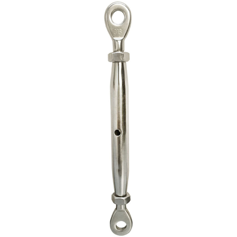 3/8'' Marine Stainless Steel Closed Body Turnbuckle EYE EYE Rigging Boat 700Lbs