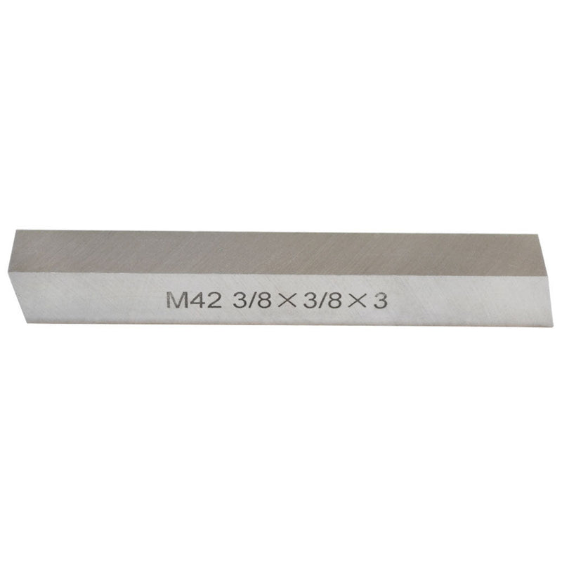 3/8'' x 3/8'' x 3'' M42 HSS Square Tool Bit Lathe Fly Cutter Mill Blank
