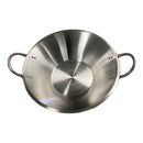 30-3/4''L x 24-5/8''W x 9-1/2''H Carnitas Cazo Stainless Steel Caso Pot Pan Wok
