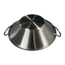 30-3/4''L x 24-5/8''W x 9-1/2''H Carnitas Cazo Stainless Steel Caso Pot Pan Wok