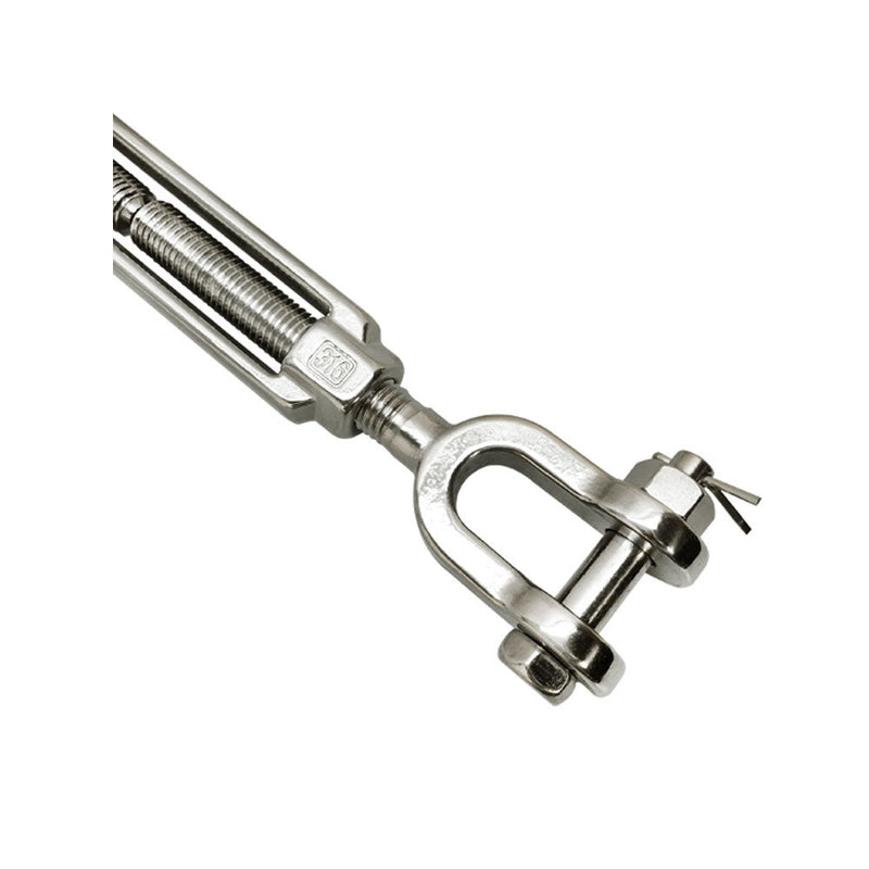 316 Stainless Steel Marine 1/2" x 6" JAW JAW Turnbuckle Pulley Swivel Hoist