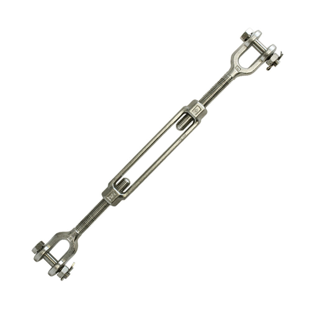 316 Stainless Steel Marine 5/8'' x 6" Turnbuckle JAW JAW Pulley Swivel Hoist