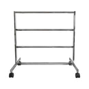 32-1/2'' X 15'' X 30-1/2'' Chrome Finish 3 Bars Clothing Rack Garment Rack Retail Fixture