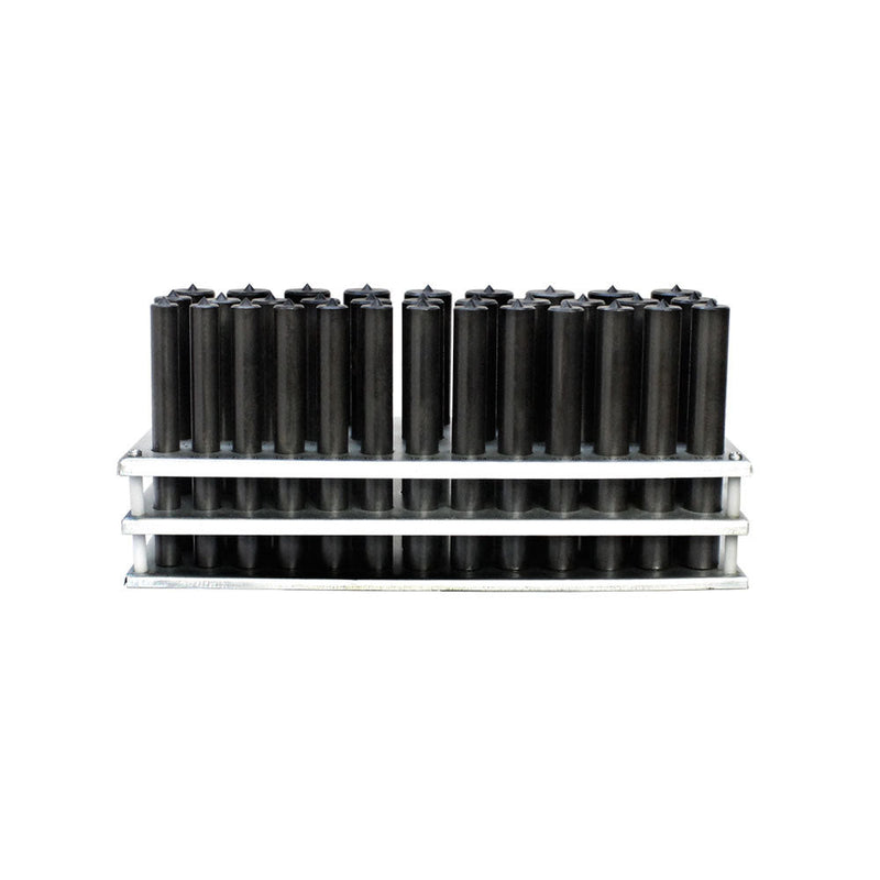 33 Pcs. 1/2" to 1'' Transfer Punch By 64th Set Punches Machinist Thread Tool