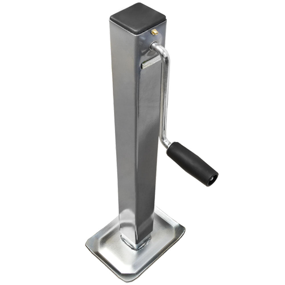 3500 LBS Trailer Boat RV Jack Tongue Flat Foot Plate - Weld On DROP LEG
