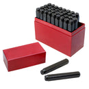 36 PC 1-4'' 6mm CAPITAL LETTERS Steel Punch Stamp Alphabet Number Stamping