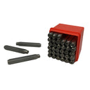 36 Pc 6mm Vector Number Capital Letter Punch Stamp Marking Ingot Jewelry