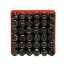 36 Pc 6mm Vector Number Capital Letter Punch Stamp Marking Ingot Jewelry