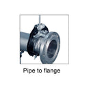 3PCS  Set 1" to 12" Pipe Clamp Flange Tee Fitting Elbow Exotic Pipe Fabrication