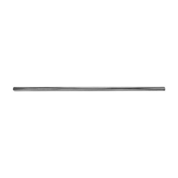 4 Ft Metal Chrome Finish 1-1/4'' Round Tubing Pipe Closet Rod Hanger