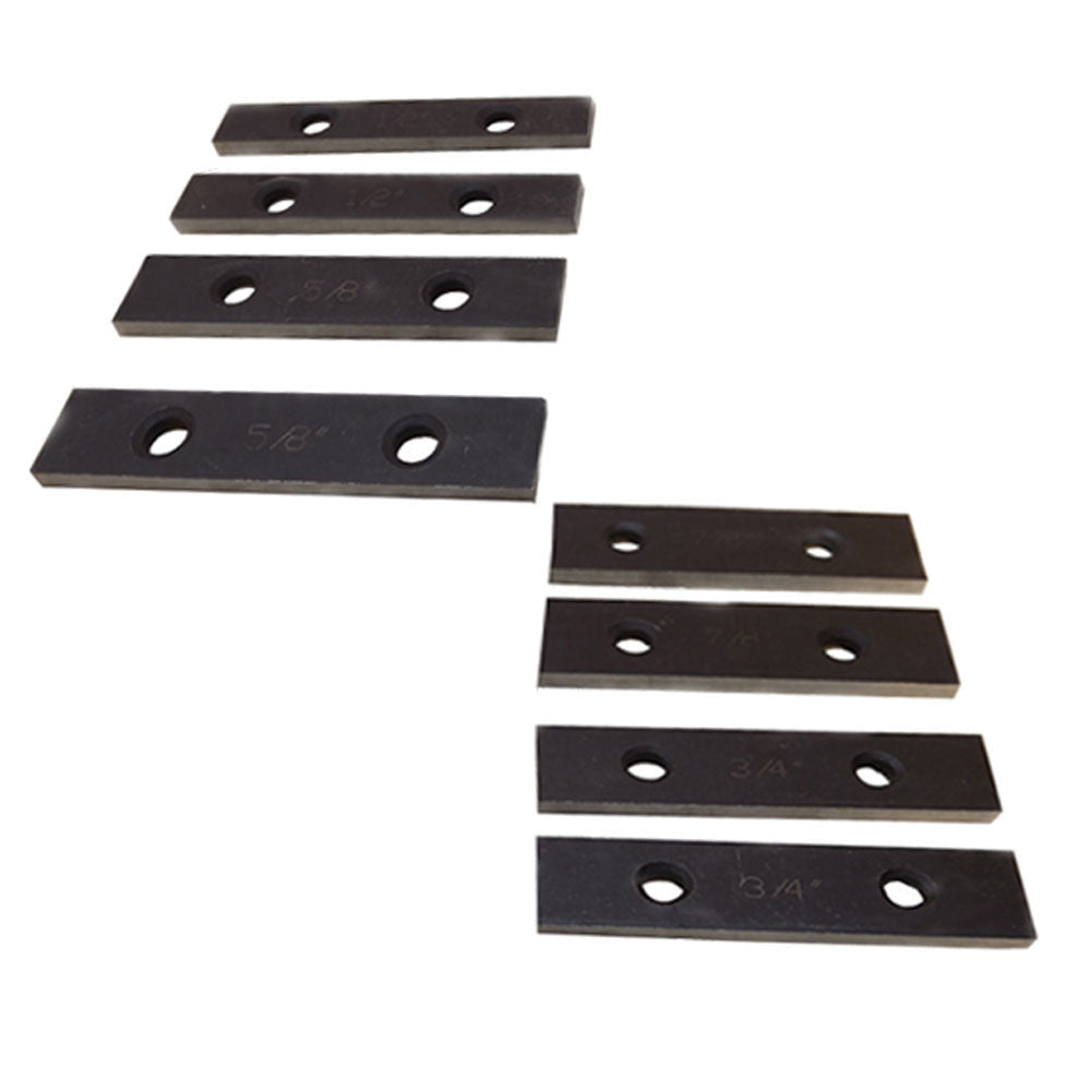 PROLINEMAX 5-Piece HSS Square Tool Bits – 3/8" X 3/8" X 3", For Lathe, Fly Cutter, Milling Machine Blank