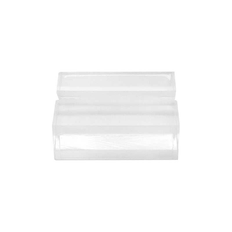 4 Pc 1-1/4'' x 1'' Clear Acrylic Card Ticket Holder