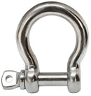 4 Pc 1/2" Stainless Steel Screw Pin Bow Shackle Anchor Boat Marine Parcord Rigging