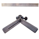 4 Pc 12'' Combination Square 4R Graduation Blade Head Square-Center-Protractor