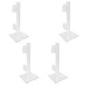 4 PC 2 Tier Clear Acrylic SUNGLASSES DISPLAY RACK Eyewear Holder Counter Top Free Standing