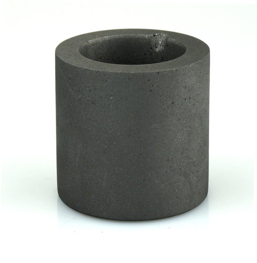 4 Pc 2-1-2'' x 3-1-2'' Graphite Crucible 1KG Jewelers Melting Gold Pot Smelting Casting