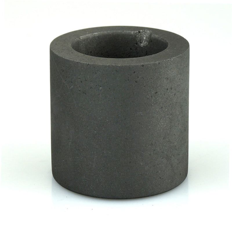 4 Pc 2-1-2'' x 3-1-2'' Graphite Crucible 1KG Jewelers Melting Gold Pot Smelting Casting