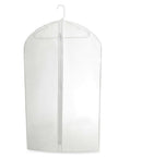 4 Pc 24'' x 40'' Clear Vinyl Suit Bag Garment Bags with Zipper for Travel