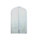 4 Pc 24'' x 40'' Clear Vinyl Suit Bag Garment Bags with Zipper for Travel
