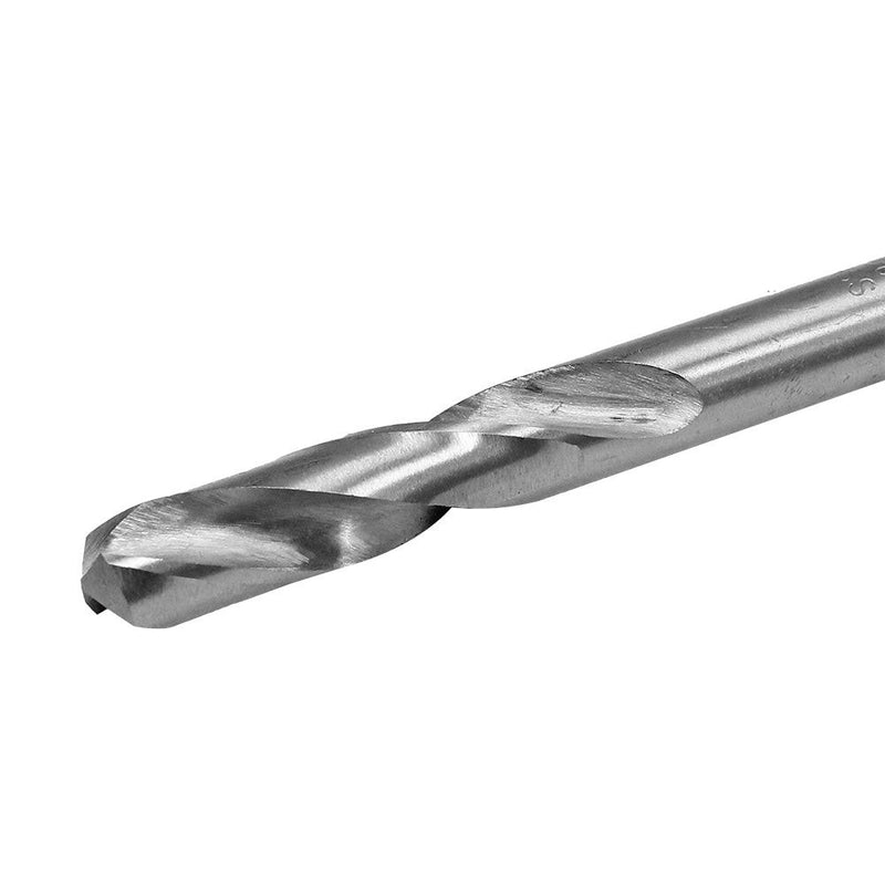 4 Pc 27-64'' HSS Screw Machine Drill Bits High Speed Steel Twist Straight Shank Flute